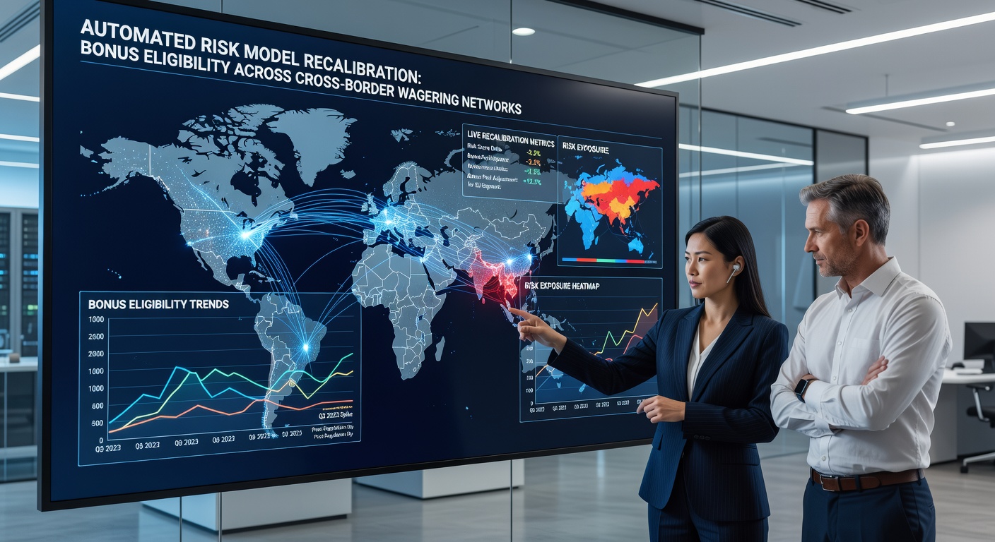 Cross-border wagering network dashboard displaying recalibrated bonus thresholds