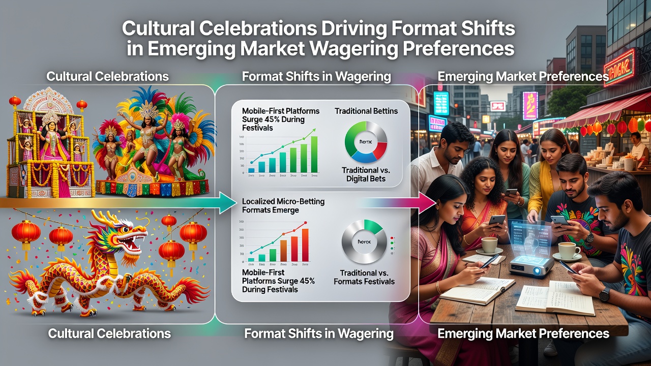 Emerging market users engaging with festival-themed wagering formats