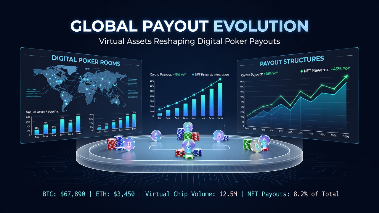 Virtual assets transforming poker payouts in digital rooms